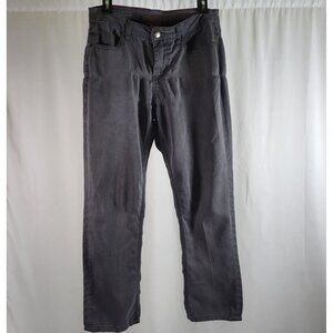 Liverpool Women's Jeans 6/28 Dark Gray Sadie Straight Cotton Blend Denim Stretch